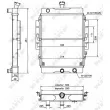 Radiateur, refroidissement du moteur NRF [52123]