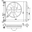 Radiateur, refroidissement du moteur NRF [53021]