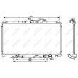 Radiateur, refroidissement du moteur NRF [53087]
