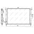 Radiateur, refroidissement du moteur NRF [53118A]