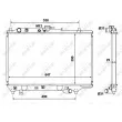 Radiateur, refroidissement du moteur NRF [53310]