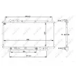 NRF 53519 - Radiateur, refroidissement du moteur