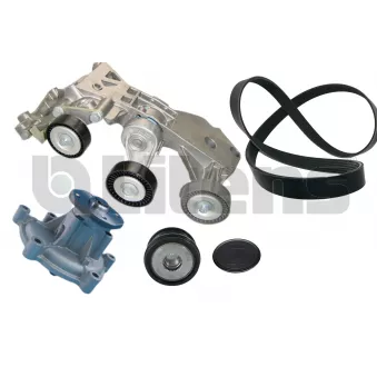 Litens LVW950166A - Pompe à eau+Jeu de courroie trapézoïdale à nervures