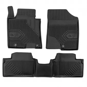 Jeu de tapis de sol Frogum 77412095 pour KIA CEED 1.0 T-GDI - 100cv