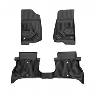 Jeu de tapis de sol Frogum 77427792 pour JEEP WRANGLER 2,0 4xe Plug-in Hybrid - 381cv