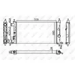 Radiateur, refroidissement du moteur NRF [58155]