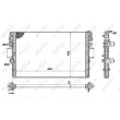 Radiateur, refroidissement du moteur NRF [58361]