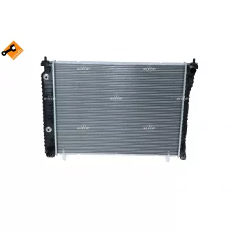 Radiateur, refroidissement du moteur NRF 58449 pour CHEVROLET CAPTIVA 2.4 GPL 4WD - 136cv
