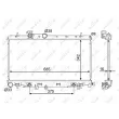 Radiateur, refroidissement du moteur NRF [58493]