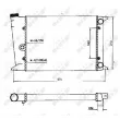 Radiateur, refroidissement du moteur NRF [58552]