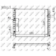 NRF 59147 - Radiateur, refroidissement du moteur