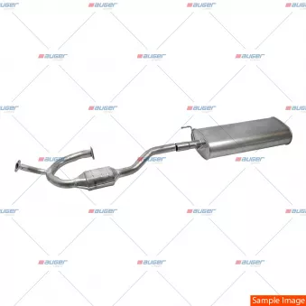 Pot de détente/silencieux arrière AUGER [89893]