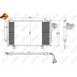 Condenseur, climatisation NRF [350229]
