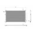 Condenseur, climatisation NRF [350419]
