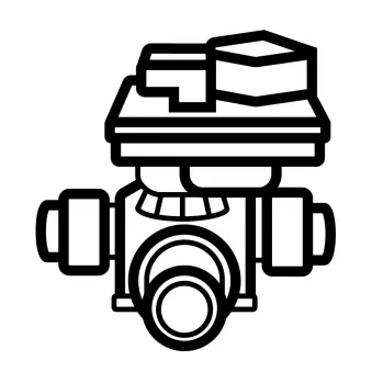 Vanne de régulation du liquide de refroidissement NRF OEM 5Q0122093A