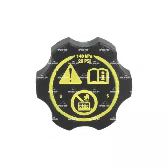 Bouchon, réservoir de liquide de refroidissement NRF 455614 pour CHEVROLET CAMARO 2.0 Turbo - 275cv