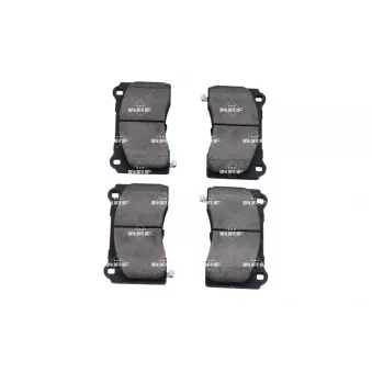 Jeu de 4 plaquettes de frein avant NRF OEM 800824000b