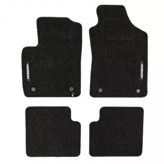 Jeu de tapis de sol Frogum HR423879 pour FIAT 500 1.3 D Multijet - 75cv