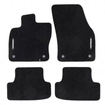 Jeu de tapis de sol Frogum HR466517 pour AUDI Q2 35 TDI quattro - 150cv