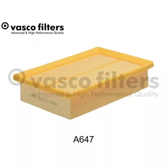 Filtre à air DAVID VASCO A647 pour FIAT BRAVO 1.9 TD 100 S - 100cv