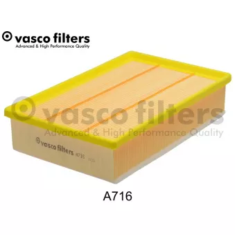 Filtre à air DAVID VASCO A716 pour FORD TRANSIT 2.3 16V - 146cv