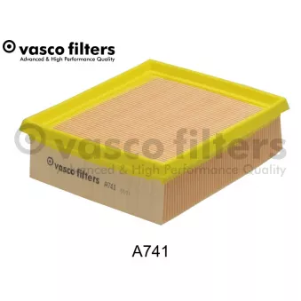 Filtre à air DAVID VASCO A741 pour SUZUKI SX4 1.9 DDIS 4x4 - 120cv