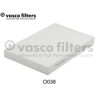 Filtre, air de l'habitacle DAVID VASCO O038 pour AUDI A6 2.6 - 150cv