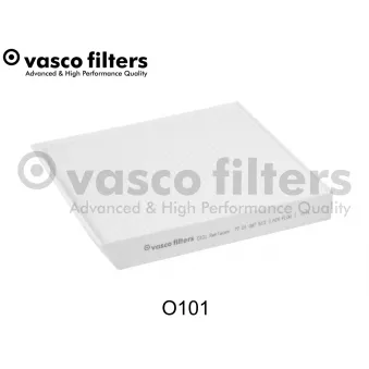 Filtre, air de l'habitacle DAVID VASCO O101 pour RENAULT TRAFIC 1.9 DTI - 80cv