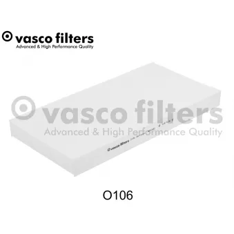 Filtre, air de l'habitacle DAVID VASCO O106 pour OPEL VECTRA 2.8 V6 Turbo - 255cv