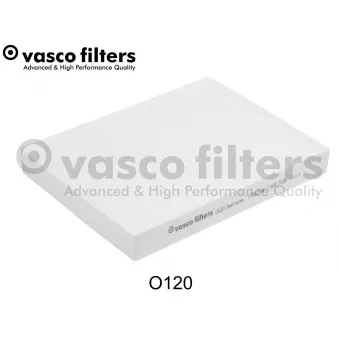 Filtre, air de l'habitacle DAVID VASCO O120 pour LANCIA YPSILON 1.3 JTD - 70cv