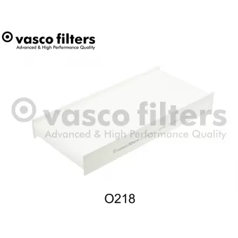 Filtre, air de l'habitacle DAVID VASCO O218 pour CITROEN JUMPY 2.0 HDI 165 - 163cv