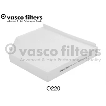 Filtre, air de l'habitacle DAVID VASCO O220 pour AUDI A5 2.0 TDI - 143cv