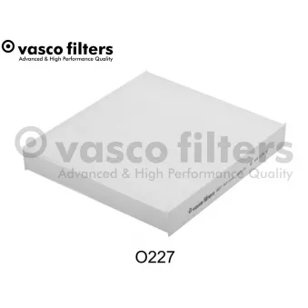 Filtre, air de l'habitacle DAVID VASCO O227 pour ISUZU D-MAX 1.9 Ddi 4x4 - 163cv