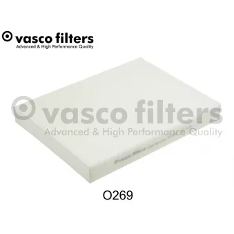 Filtre, air de l'habitacle DAVID VASCO O269 pour CITROEN C6 2.7 HDI - 204cv