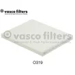 Filtre, air de l'habitacle DAVID VASCO [O319]