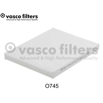 Filtre, air de l'habitacle DAVID VASCO O745 pour FORD FIESTA 1.25 - 60cv