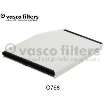 Filtre, air de l'habitacle DAVID VASCO O768 pour FORD TRANSIT CUSTOM 1.0 EcoBoost PHEV - 125cv