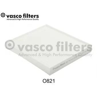 Filtre, air de l'habitacle DAVID VASCO O821 pour KIA SORENTO 2.2 CRDI 4WD - 197cv