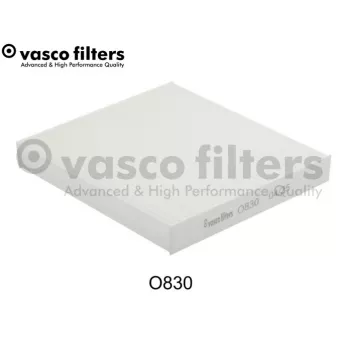 Filtre, air de l'habitacle DAVID VASCO O830 pour FORD RANGER 2.2 TDCi 4x4 - 131cv