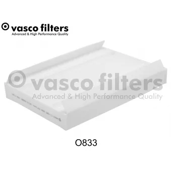 DAVID VASCO O833 - Filtre, air de l'habitacle