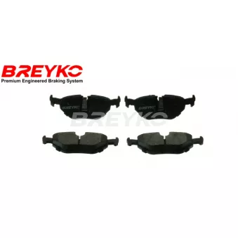 DAVID VASCO Q1344 - Jeu de 4 plaquettes de frein avant