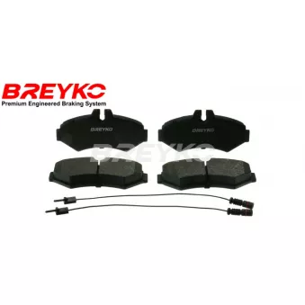 DAVID VASCO Q1399 - Jeu de 4 plaquettes de frein avant