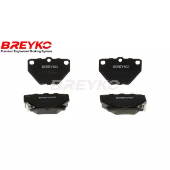 DAVID VASCO Q3243 - Jeu de 4 plaquettes de frein avant