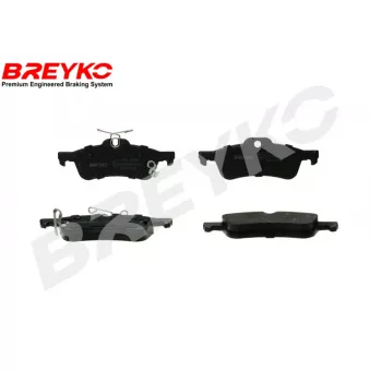 DAVID VASCO Q3458 - Jeu de 4 plaquettes de frein avant