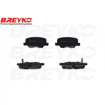 DAVID VASCO Q3583 - Jeu de 4 plaquettes de frein avant