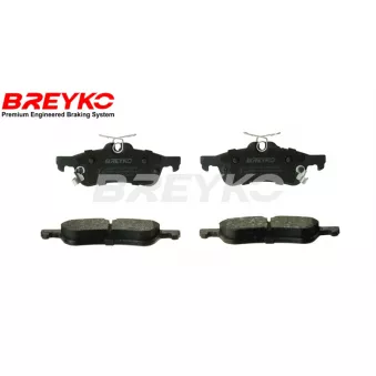 DAVID VASCO Q3588 - Jeu de 4 plaquettes de frein avant