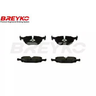 DAVID VASCO Q917 - Jeu de 4 plaquettes de frein avant