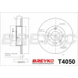 DAVID VASCO T4050 - Jeu de 2 disques de frein avant