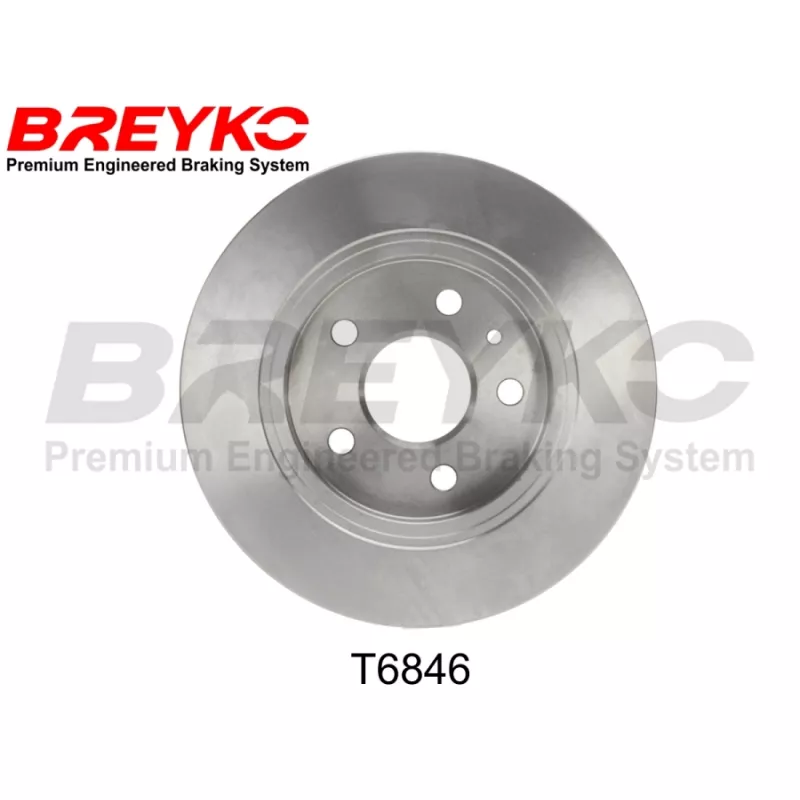 Jeu de 2 disques de frein avant DAVID VASCO T6846 - Visuel 2