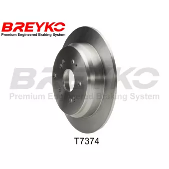 DAVID VASCO T7374 - Jeu de 2 disques de frein avant